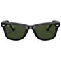 Imagem de Óculos de Sol Ray-Ban Original Wayfarer Classic Preto Polido Verde Clássica G-15 - RB2140 901 54-18