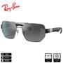 Imagem de Óculos de Sol Ray-Ban RB3672 Polido Prata Prata Espelhada - RB3672 003/82 60-17