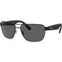 Imagem de Óculos de Sol Ray Ban RB3745L 006/87 Preto