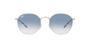 Imagem de Óculos de Sol Ray-Ban Rob RB3772L 003 3F Prata Lente Azul Degradê Tam 54