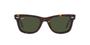 Imagem de Óculos de Sol Ray-Ban Wayfarer RB2140 135931 Tartaruga Lente Verde Tam 50