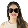 Imagem de Óculos de Sol Redondo Gatinho Proteção UV400 Acompanha Case Envio Imediato