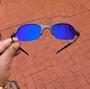 Imagem de Oculos de Sol Romeo2 Azul Escuro Juliet Polarizado X-Metal Lupa Pinada Doublex Mandrak Vilão