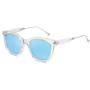 Imagem de Óculos de Sol SOJOS Classic Square Polarizados UV400 - Lentes Transparentes/Azuis