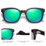 Imagem de Óculos de sol SOJOS Classic Square Polarized UV400 Tortoise/Green