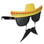 Imagem de Óculos de sol Sun-Staches Fiesta with Mustache Party Favor