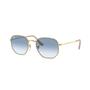Imagem de Óculos de Sol Unissex Ray-Ban RB3548 001/3F 54 Hexagonal