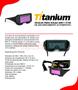 Imagem de Óculos de Solda Auto Vision Din11 5746 - Titanium