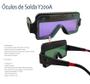 Imagem de Óculos De Solda Para Soldador com Escurecimento Automático energia solar e super proteção