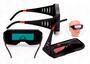 Imagem de Oculos de soldagem com escurec - wg1000 + 4 esquadros