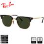 Imagem de Óculos de SolRay-Ban Original New Clubmaster Preto Sobre Ouro PolidoVerde Clássico G-15 - RB4416 601/31 53