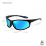 Imagem de Óculos Esportivo Sol Polarizado Uv Bike Ciclismo Corrida Beach Tennis Lente Azul S0