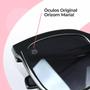 Imagem de Oculos feminino vintage premium sol preto luxo +case