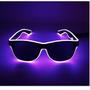 Imagem de Oculos Led Neon Lente Clara Rave Balada Festa Casamento Com controle liga/Desliga