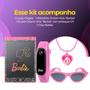 Imagem de Oculos + lousa magina tablet barbie LED + colar