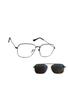 Imagem de Oculos metal com clip-on