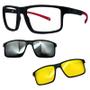 Imagem de Oculos Mormaii 6127 Swap 5 A85 Com 2 Clipons Prata e Noturno