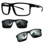 Imagem de Oculos Mormaii 6127 Swap 5 AAS Com 2 Clipons Cinza e Prata