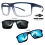 Imagem de Oculos Mormaii 6127 Swap 5 DL6 Com 2 Clipons Cinza e Azul