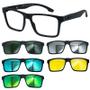 Imagem de Oculos Mormaii 6153 Swap NG2 A14 Preto Fosco com 5 Clipons