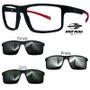 Imagem de Oculos Mormaii Swap 5 6127 A85 Preto Red Com 3 Clipons