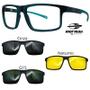 Imagem de Oculos Mormaii Swap 5 6127 K04 Verde Fosco Com 3 Clipons