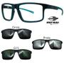Imagem de Oculos Mormaii Swap 5 6127 K04 Verde Fosco Com 3 Clipons