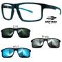 Imagem de Oculos Mormaii Swap 5 6127 K04 Verde Fosco Com 3 Clipons