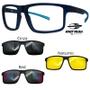 Imagem de Oculos Mormaii Swap 5 6127 KC6 Azul Fosco Com 3 Clipons