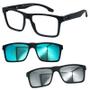 Imagem de Oculos Mormaii Swap NG 2 6153 A14 com 2 Clipon Azul e Prata