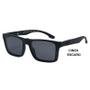 Imagem de Oculos Mormaii Swap NG2 6153 Preto Fosco Com 3 Clipons