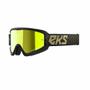 Imagem de Óculos Motocross EKS Brand GOX Flat Out Mirror Lente Espelhada Dourada Metálico Cor Preto/Ouro