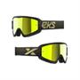 Imagem de Óculos Motocross EKS Brand GOX Flat Out Mirror Lente Espelhada Dourada Metálico Cor Preto/Ouro
