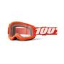 Imagem de Oculos Motocross Trilha 100% Strata 2 Cristal Orange Laranja