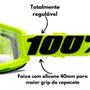 Imagem de Óculos Motocross Trilha Enduro Downhill Bike 100% Strata 2 Amarelo