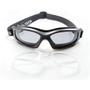 Imagem de Óculos proteção esportivo danny clipe interno p/ lentes de grau ideal  ciclismo futebol voley paraquedismo paintball