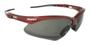 Imagem de Óculos proteção nemesis vermelho lentes pretas esportivo balístico paintball resistente a impacto ciclismo