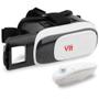 Imagem de Óculos Realidade Virtual 3d Com Controle - Vr Box 2.0