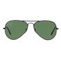 Imagem de Óculos Sol Aviador Mod.33025 Preto /Lentes Verdes G15Lens - SUNGLASSES