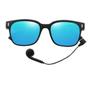 Imagem de Oculos Sol Com Fone Ouvido Bluetooth Bike Trilha Pesca Praia