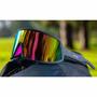 Imagem de Óculos Sol Esportivo Goodr Modelo I Do My Own Stunts Espelhadas Polarizadas Lentes Case Bike Corrida