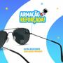 Imagem de oculos sol infantil preto menino proteção uv aviador verão qualidade premium acetato social praia