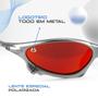 Imagem de Oculos Sol Juliet Metal Lupa Proteção Uv + Mandrake Lente