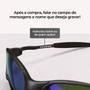 Imagem de oculos sol lupa juliet proteção uv mandrake metal + case esportivo estiloso lente espelhada original