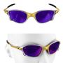Imagem de oculos sol lupa praia metal masculino proteção uv + case polarizado lente espelhada qualidade premium todo metal casual