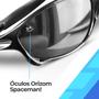 Imagem de oculos sol masculino lupa preto acetato proteção uv presente original estiloso qualidade premium