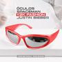 Imagem de Oculos Sol Masculino Trap Bale Y2k Rap Ref Oval Hype + Case Premium