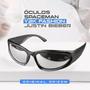 Imagem de Oculos Sol Masculino Trap Bale Y2k Rap Ref Oval Hype + Case Premium