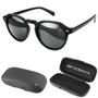 Imagem de Óculos Sol Masculino Vintage Proteção UV Premium + Case