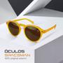 Imagem de oculos sol proteção uv casual vintage verão masculino + case qualidade premium social presente